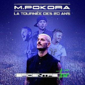 M Pokora en concert à l'Accor Arena le 19 décembre 2023