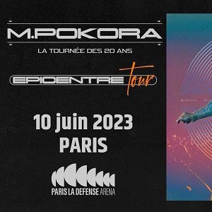 M.Pokora en concert à Paris La Défense Arena en 2023
