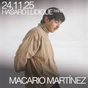 Macario Martinez en concert Le Hasard Ludique en novembre 2025