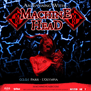 Machine Head en concert L'Olympia en mai 2026