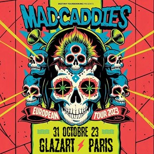 Mad Caddies en concert au Glazart le 31 octobre 2023