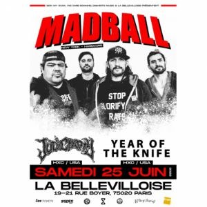 Madball en concert à La Bellevilloise en juin 2022