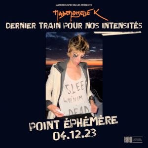 Mademoiselle K en concert au Point Ephemere