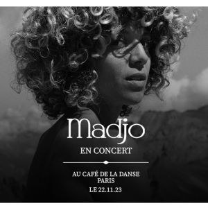 Madjo en concert au Café de la Danse le 22 novembre 2023