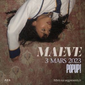 Maeve en concert au Pop Up! en mars 2023