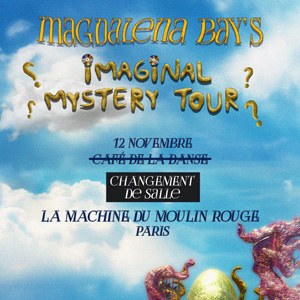 Magdalena Bay en concert à La Machine du Moulin Rouge