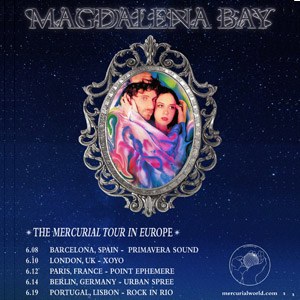 Magdalena Bay en concert au Point Ephemere