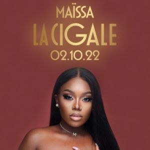 Maissa en concert à La Cigale en octobre 2022