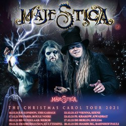 Majestica en concert à La Boule Noire en décembre 2021