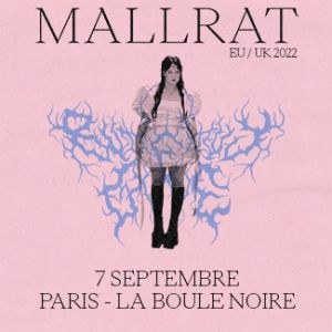 Mallrat en concert à La Boule Noire en 2022