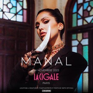 Manal en concert à La Cigale le 24 novembre 2023