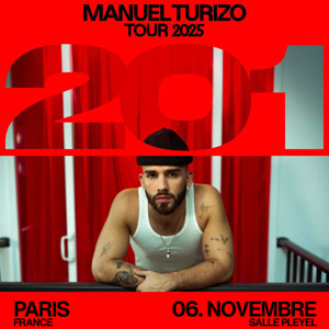 Manuel Turizo en concert Salle Pleyel le 6 novembre 2025