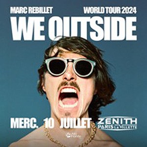 Marc Rebillet en concert à L'Olympia en juillet 2024