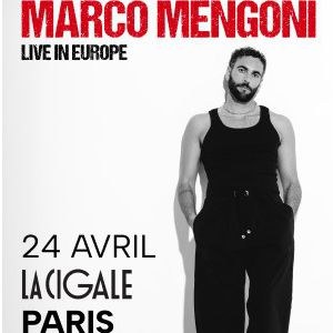 Marco Mengoni La Cigale lundi 24 avril 2023