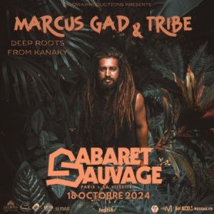 Marcus Gad & Tribe en concert au Cabaret Sauvage