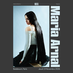 Maria Arnal Concert Badaboum Paris 2026