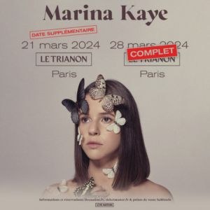 Marina Kaye en concert au Trianon en mars 2024