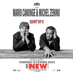 Mario Canonge & Michel Zenino en concert au New Morning