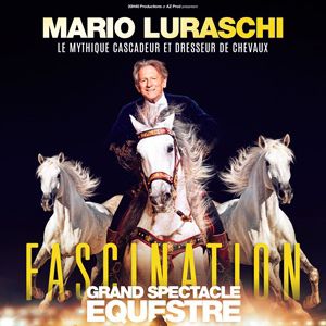 Mario Luraschi au Dôme de Paris en 2022 avec son show équestre Fascination