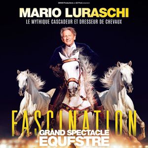 Mario Luraschi au Dome de Paris en 2022 avec son show équestre Fascination