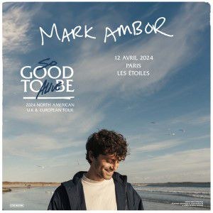 Mark Ambor en concert Les Étoiles en avril 2024