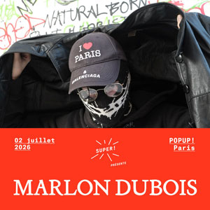 Marlon DuBois Concert Pop Up! Paris 2026