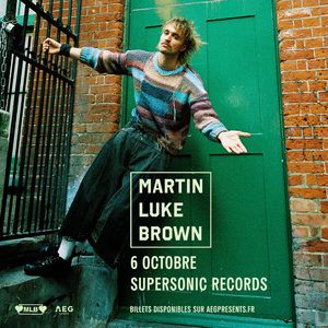 Martin Luke Brown en concert Supersonic Records le 6 octobre 2025