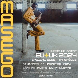 Masego en concert au Zénith de Paris en février 2024