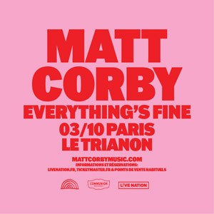 Matt Corby Le Trianon - Paris mardi 3 octobre 2023
