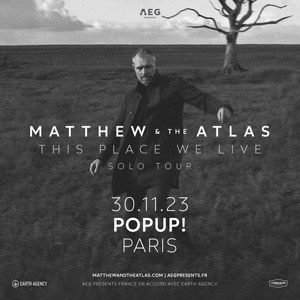 Matthew And The Atlas en concert au Pop Up! en novembre 2023
