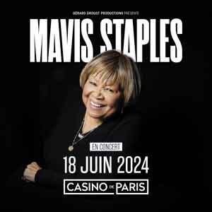 Mavis Staples en concert au Casino de Paris en 2024