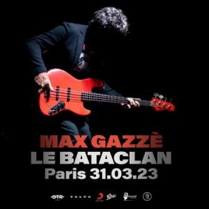 Max Gazzè en concert au Bataclan en mars 2023