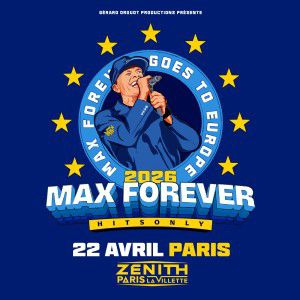 Max Pezzali en concert Zénith Paris - La Villette en avril 2026