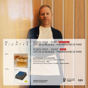 Max Richter en concert à la Philharmonie de Paris