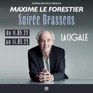 Maxime Le Forestier La Cigale - Paris du 11 au 14 mai 2023