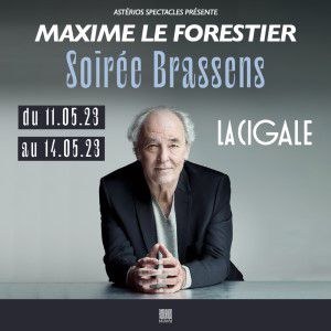 Maxime Le Forestier en concert à La Cigale en mai 2023