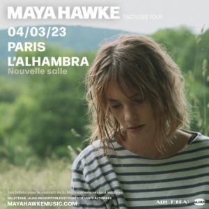 Maya Hawke en concert à L'Alhambra en mars 2023