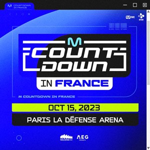 Mcountdown In France à Paris La Défense Arena le 15 octobre 2023