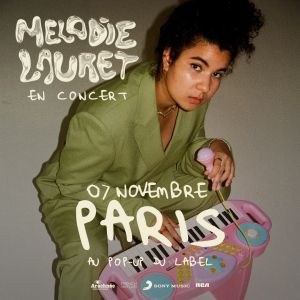 Melodie Lauret Pop Up! - Paris lundi 7 novembre 2022