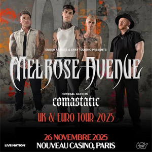 Melrose Avenue en concert Nouveau Casino le 26 novembre 2025