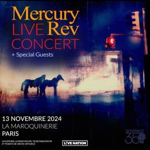 Mercury Rev en concert à La Maroquinerie en 2024