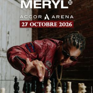 Meryl en concert Accor Arena en octobre 2026