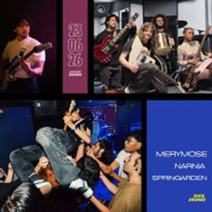 Merymose + Narnia + Springarden Concert La Dame de Canton Paris