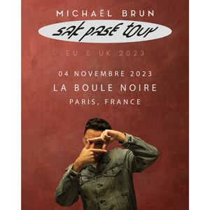 Michaël Brun en concert à La Boule Noire le 4 novembre 2023