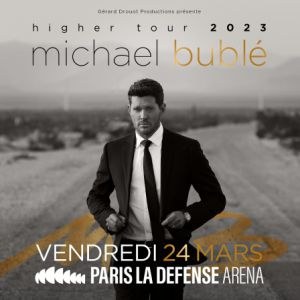 Michael Bublé en concert à Paris La Défense Arena en 2023