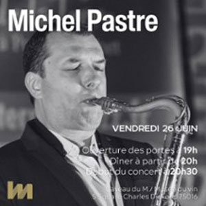 Michel Pastre Concert Le M. Musée du Vin Paris