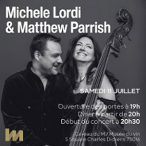 Michele Lordi & Matthew Parrish Concert Le M. Musée du Vin Paris