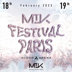 Mik Festival Paris 2023 à l'Accor Arena en février 2023