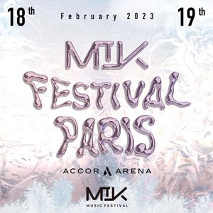 Mik Festival Paris 2023 à l'Accor Arena en février 2023