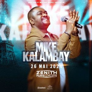 Mike Kalambay à Paris Zénith de Paris en mai 2024